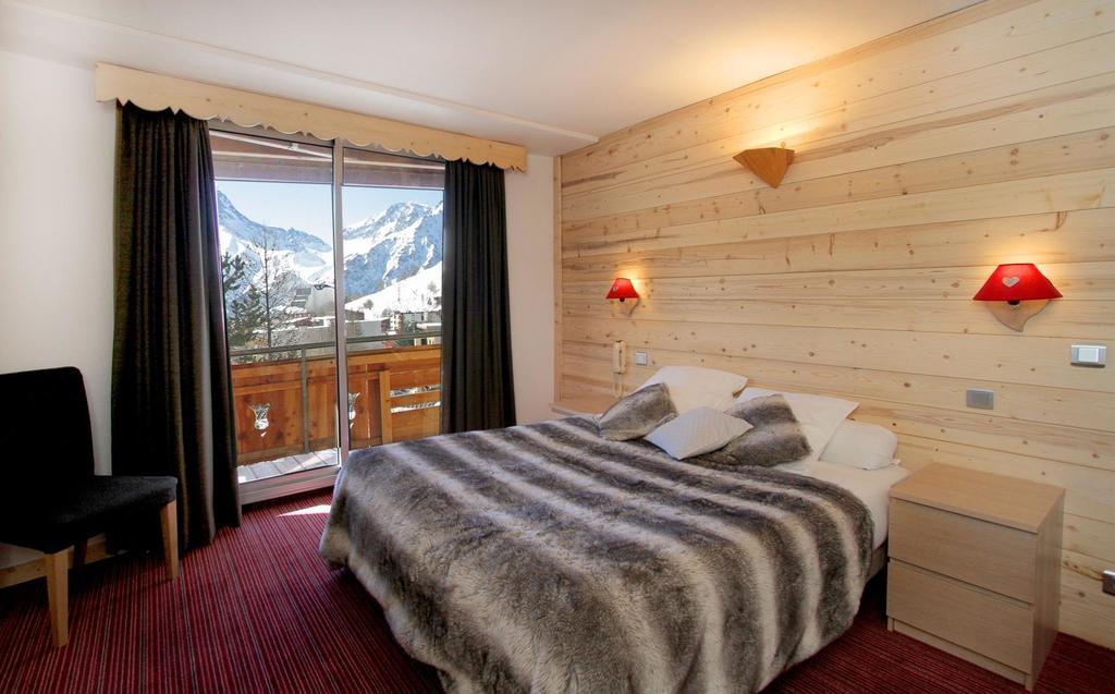Hotel Adret Les Deux Alpes Exterior foto